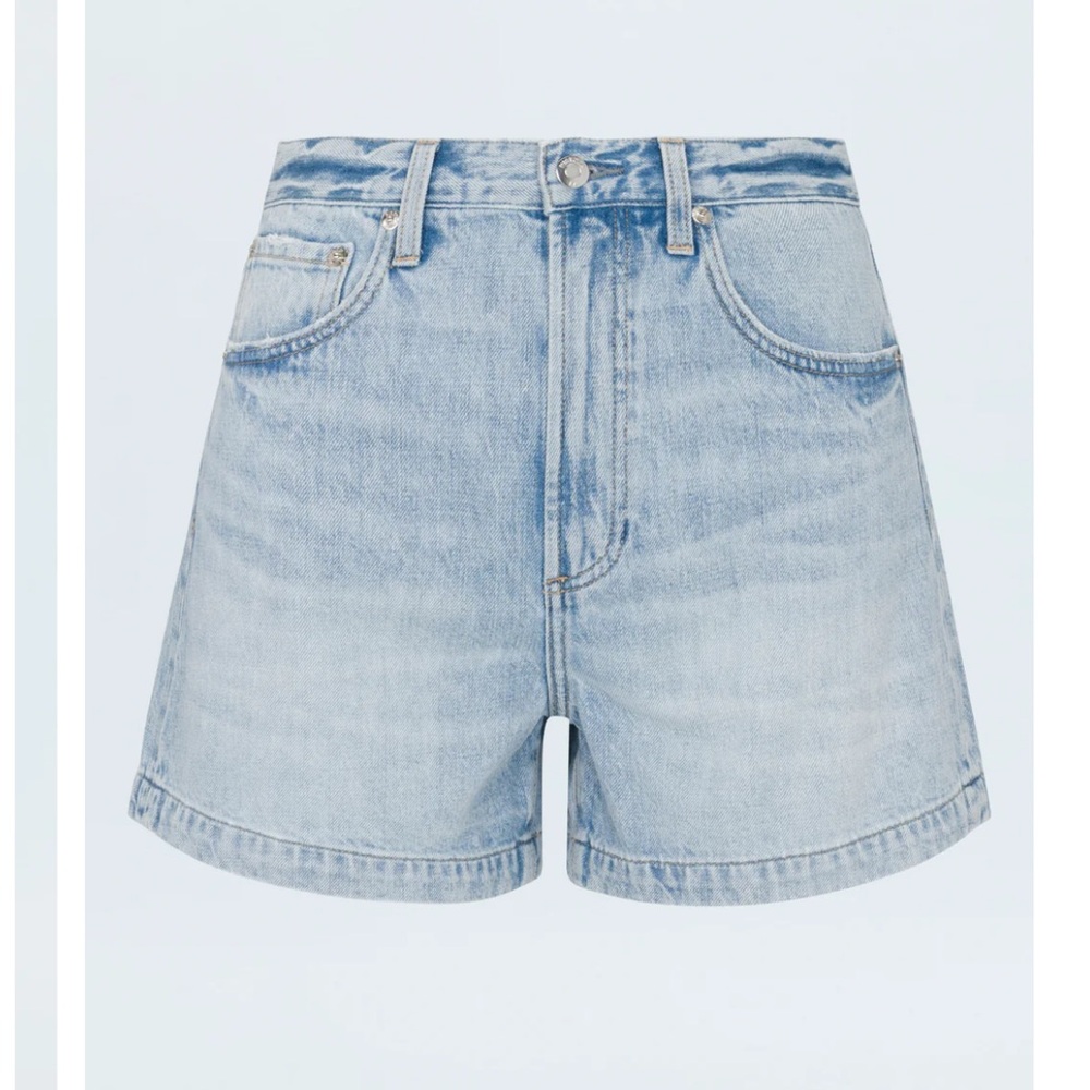 Pistola Saige High Rise Denim Shorts in Berkeley